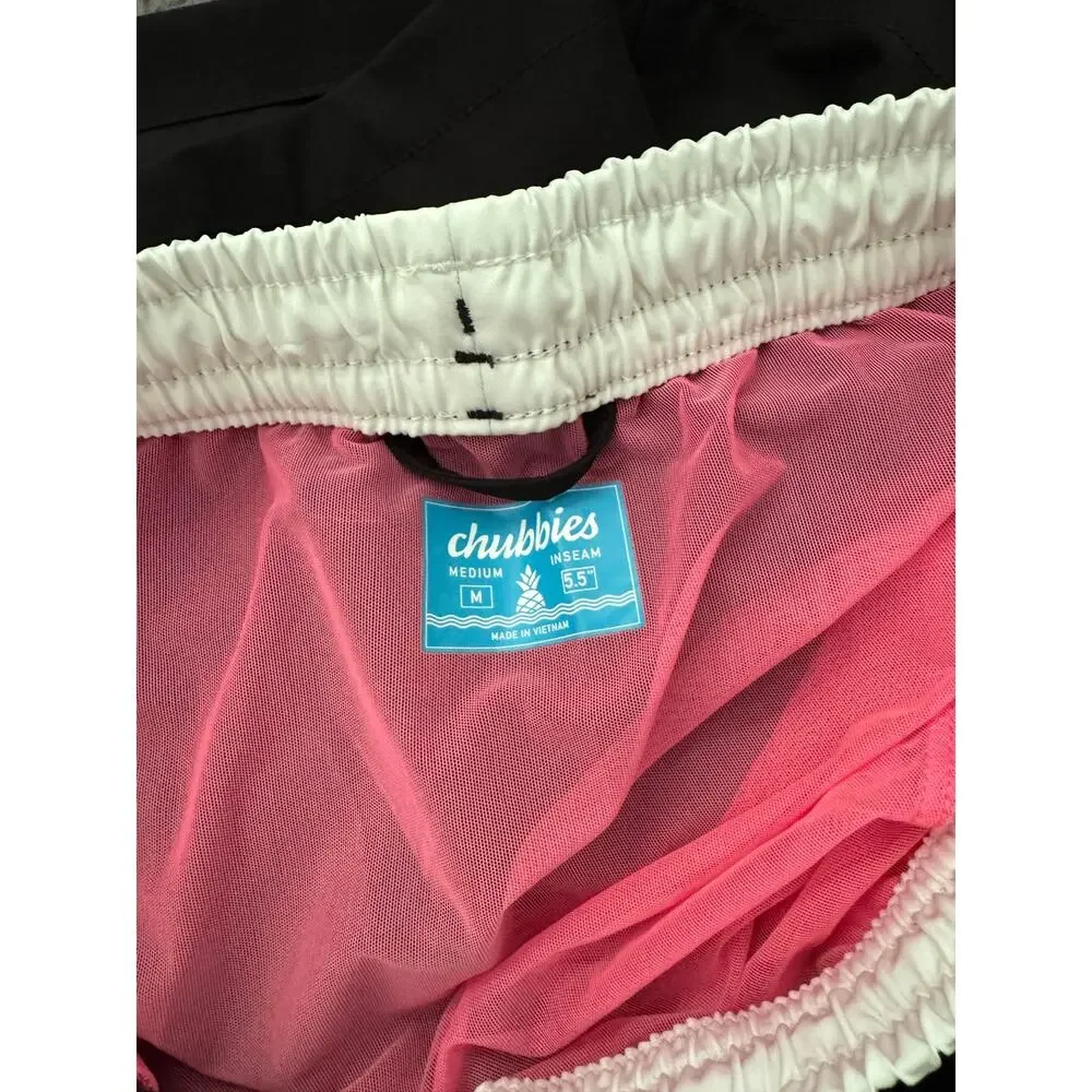 CHUBBIES Men's The Capes 5.5-inch Classic Swim Trunks Size Medium
